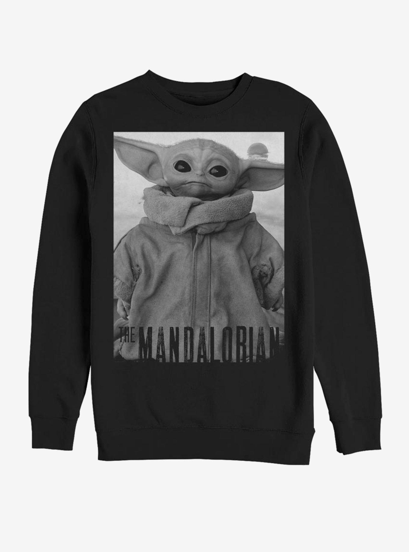 Star Wars The Mandalorian The Child Only One Sweatshirt, BLACK, hi-res