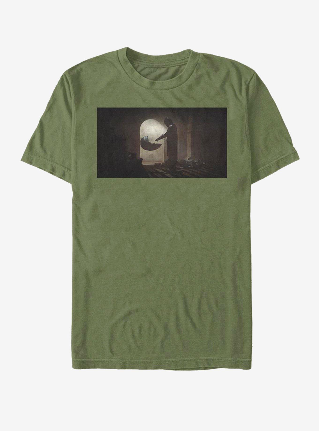 Star Wars The Mandalorian The Child Meeting Scene T-Shirt, , hi-res