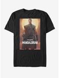 Star Wars The Mandalorian Carga Poster T-Shirt, BLACK, hi-res