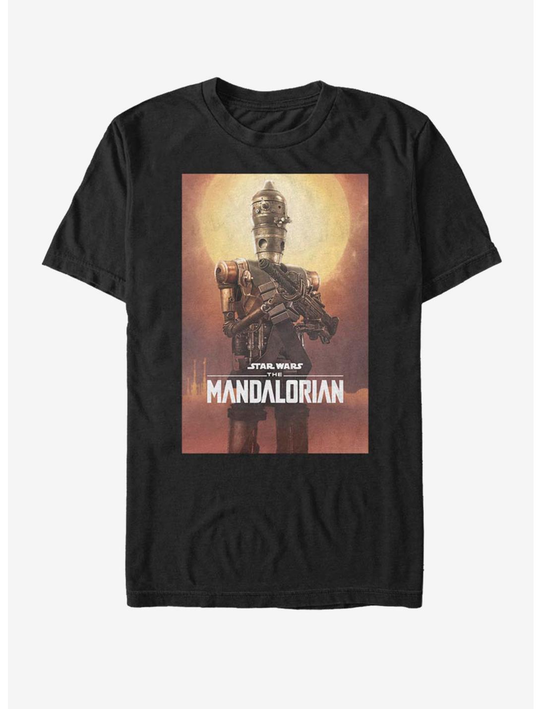 Star Wars The Mandalorian IG-11 Poster T-Shirt, BLACK, hi-res