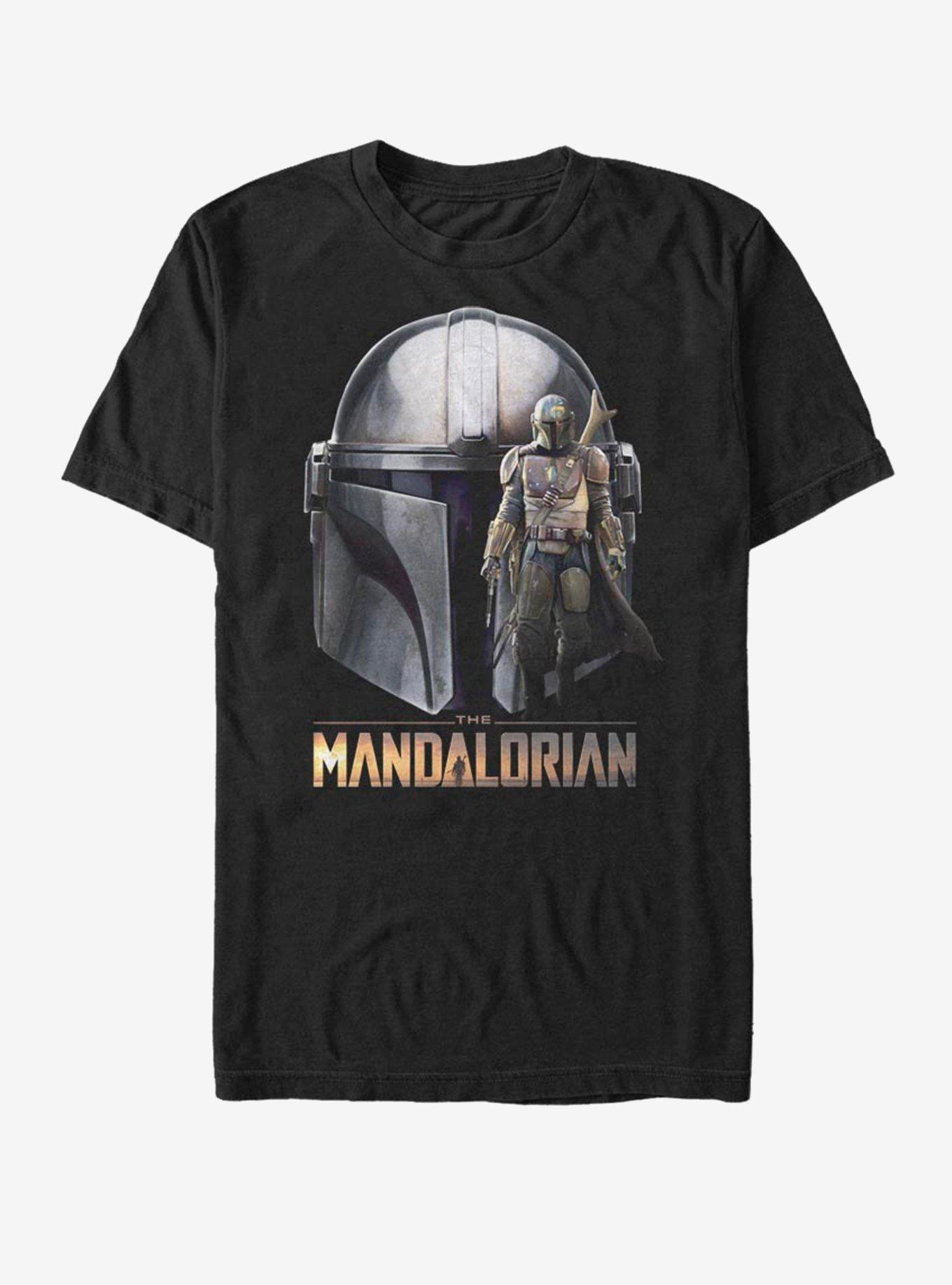 Star Wars The Mandalorian Mando Helmet T-Shirt, , hi-res