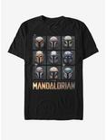 Plus Size Star Wars The Mandalorian Mando Helmet Boxup T-Shirt, BLACK, hi-res