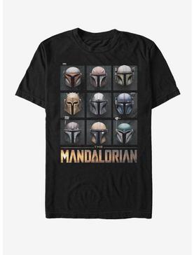 Plus Size Star Wars The Mandalorian Mando Helmet Boxup T-Shirt, , hi-res