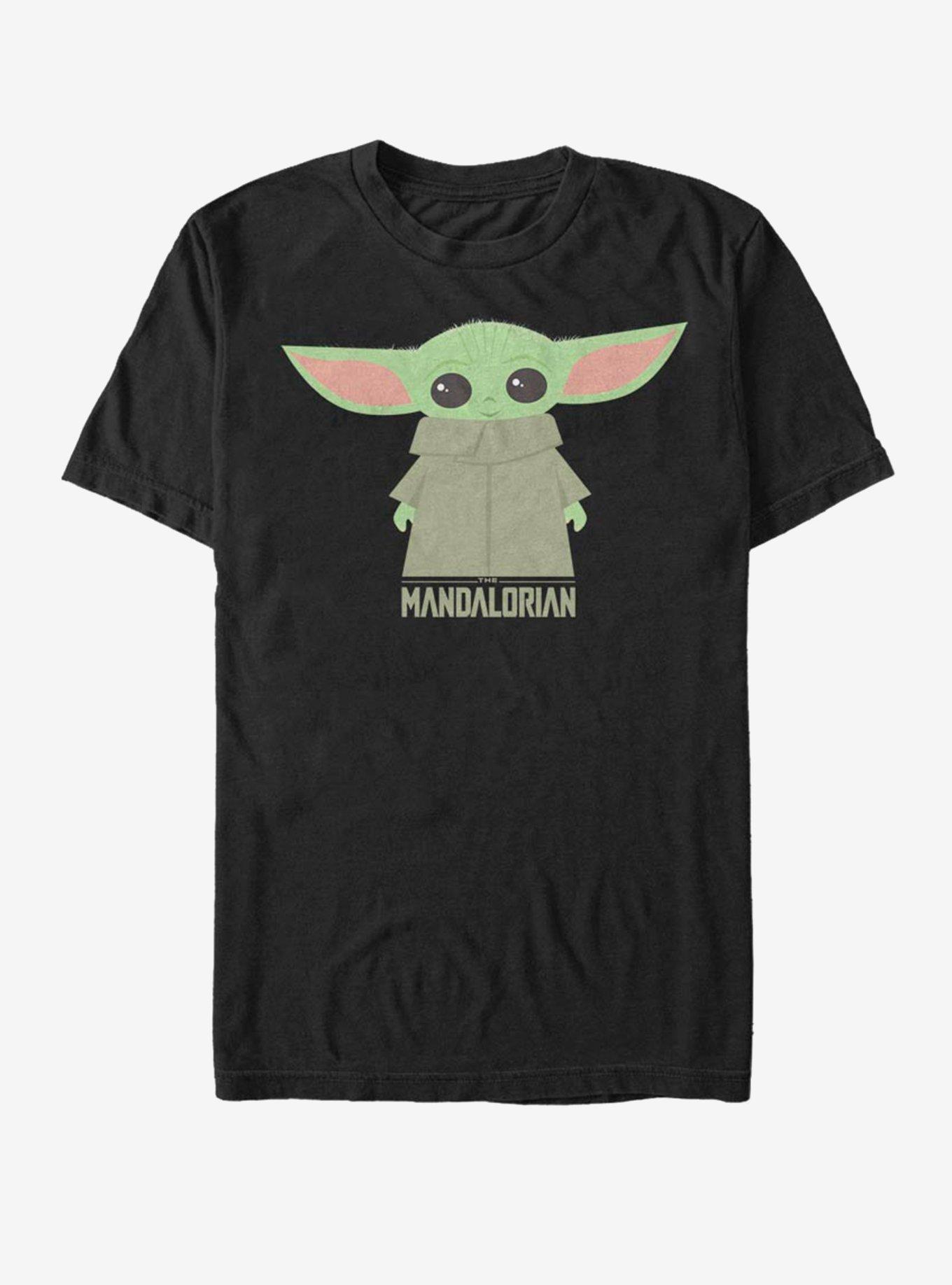 Star Wars The Mandalorian The Child Cute Stance T-Shirt, BLACK, hi-res