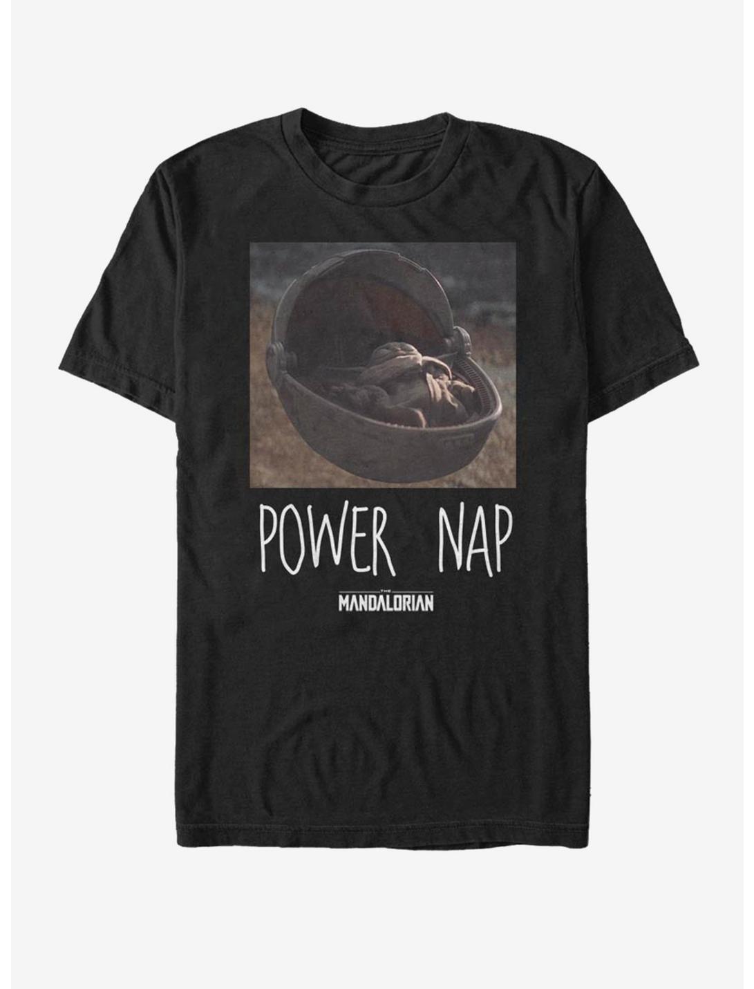 Star Wars The Mandalorian The Child Power Nap T-Shirt, BLACK, hi-res