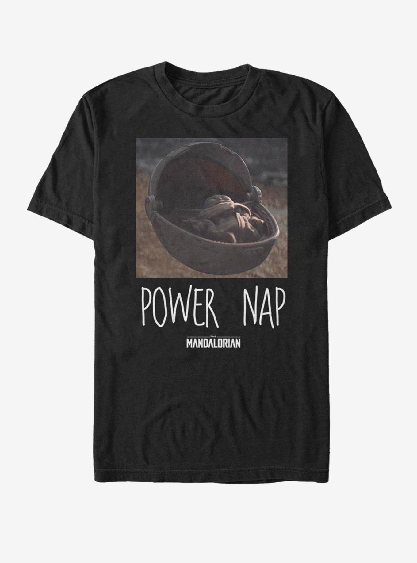 Star Wars The Mandalorian The Child Power Nap T-Shirt, BLACK, hi-res