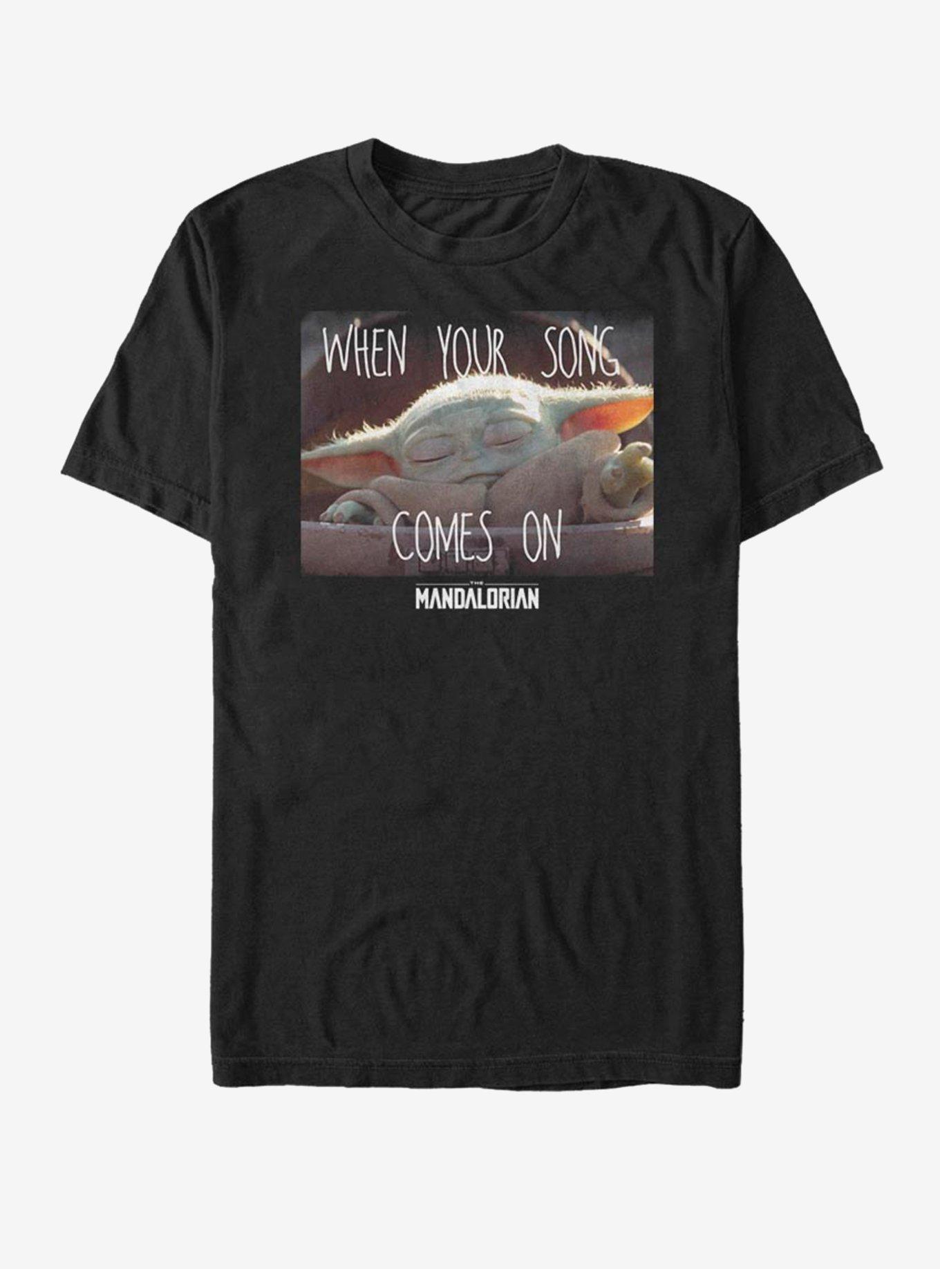 Star Wars The Mandalorian The Child Song Meme T-Shirt, , hi-res