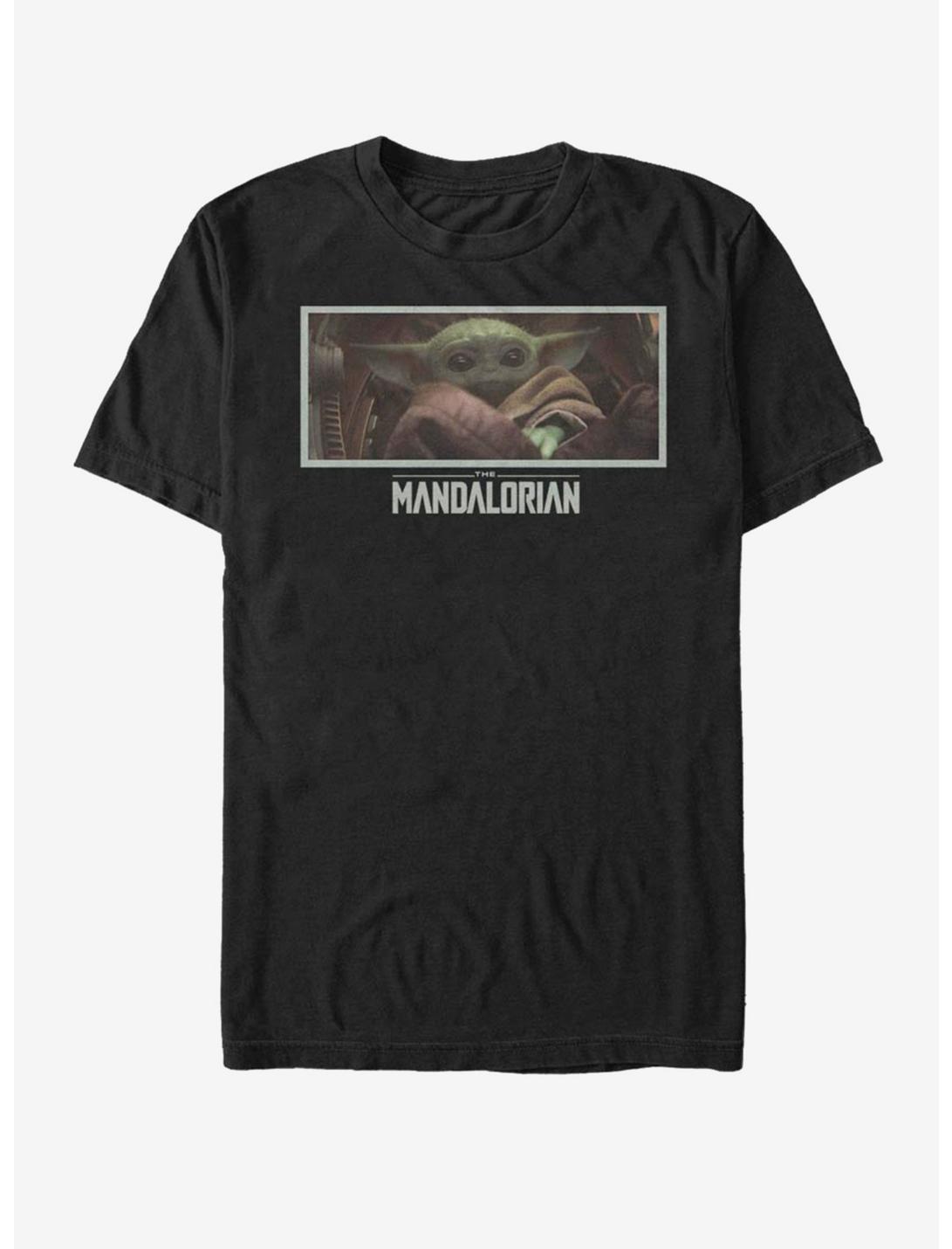 Star Wars The Mandalorian The Child The Stare T-Shirt, BLACK, hi-res