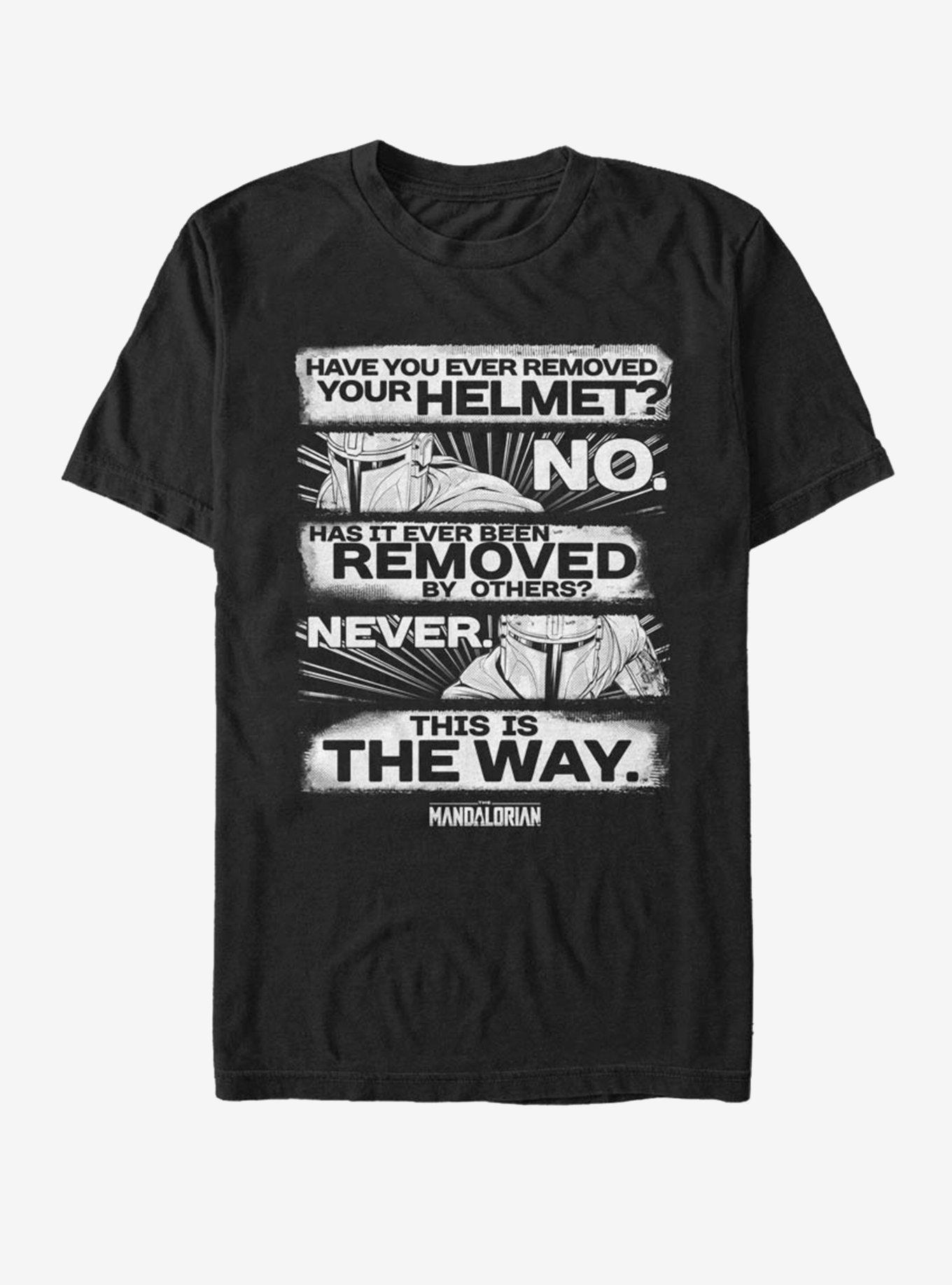 Star Wars The Mandalorian This Is The Way T-Shirt, BLACK, hi-res