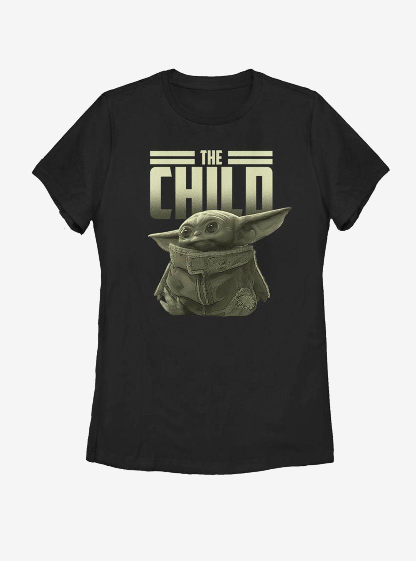 Star Wars The Mandalorian Green The Child Womens T-Shirt, , hi-res