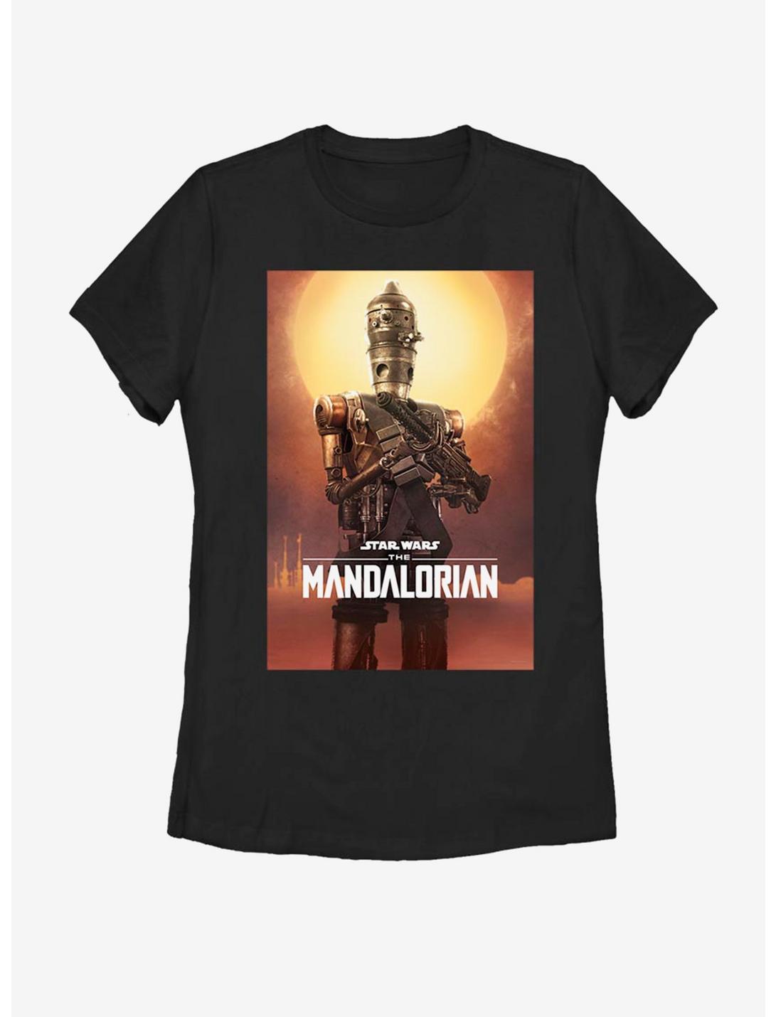 Star Wars The Mandalorian IG-11 Poster Womens T-Shirt, BLACK, hi-res