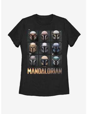 Star Wars The Mandalorian Mando Helmet Boxup Womens T-Shirt, , hi-res