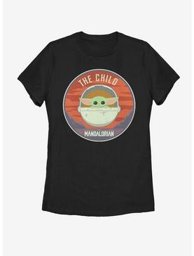 Star Wars The Mandalorian The Child Bassinet Badge Womens T-Shirt, , hi-res