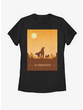 Star Wars The Mandalorian The Child Duo Poster Womens T-Shirt, , hi-res