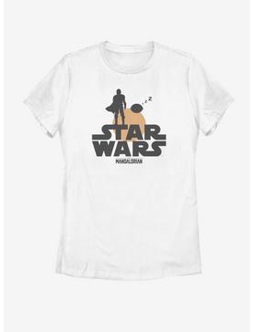 Plus Size Star Wars The Mandalorian The Child Duo Silhouette Womens T-Shirt, , hi-res