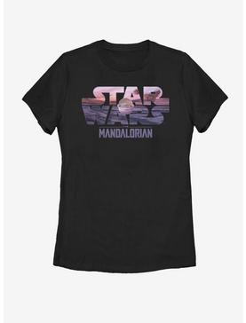 Star Wars The Mandalorian The Child Logo Fill Womens T-Shirt, , hi-res