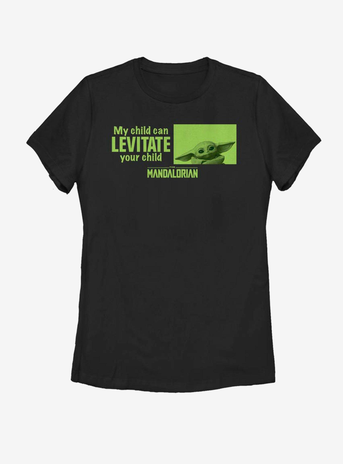 Star Wars The Mandalorian The Child Mine Can Levitate Womens T-Shirt, , hi-res