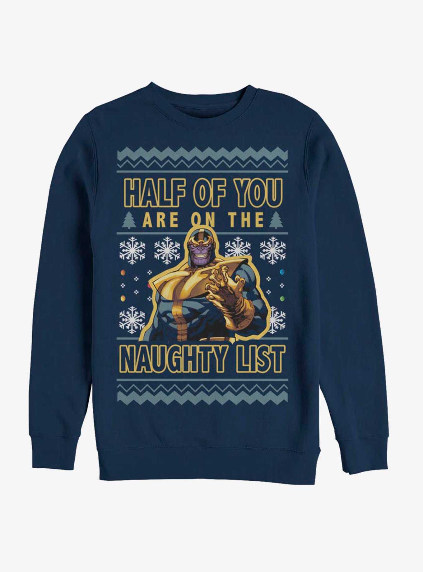 Thanos ugly store christmas sweater