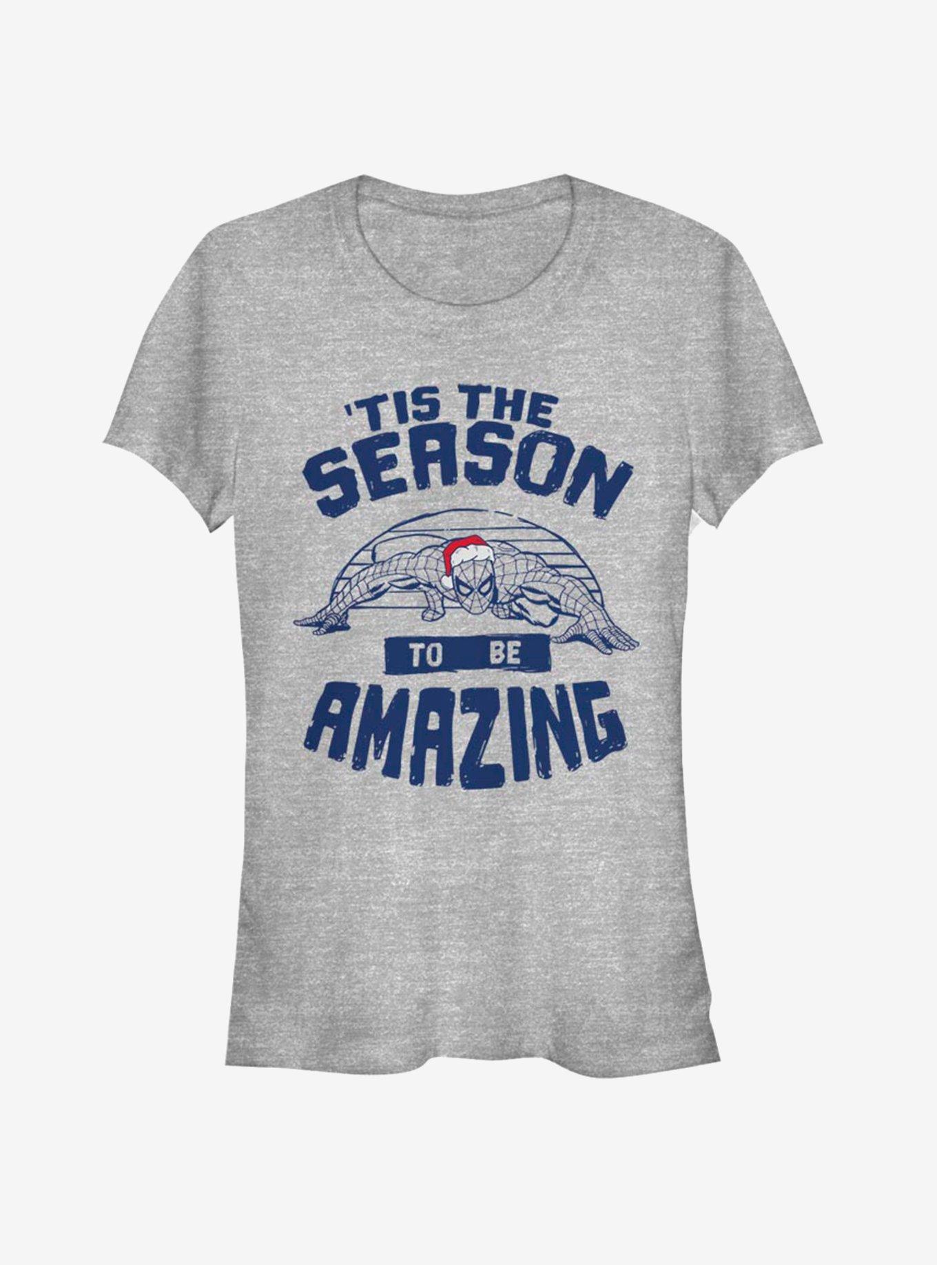 Marvel Spider-Man Amazing Season Christmas Girls T-Shirt, , hi-res