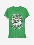 Star Wars Merry Christmas Porgs Girls T-Shirt, KELLY, hi-res