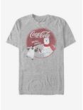 Coke Holiday Cheers Bear Penguin T-Shirt, ATH HTR, hi-res