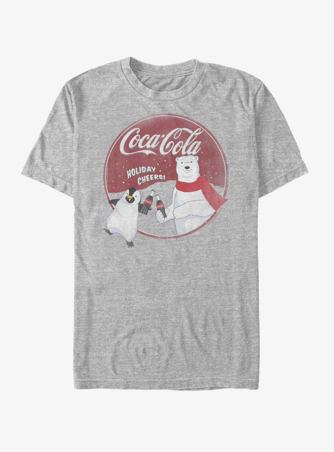Coke Holiday Cheers Bear Penguin T-Shirt, , hi-res