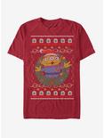 Disney Toy Story Santa Alien Ugly Christmas T-Shirt, CARDINAL, hi-res
