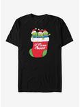 Disney Toy Story Pizza Planet Alien Christmas Stocking T-Shirt, BLACK, hi-res