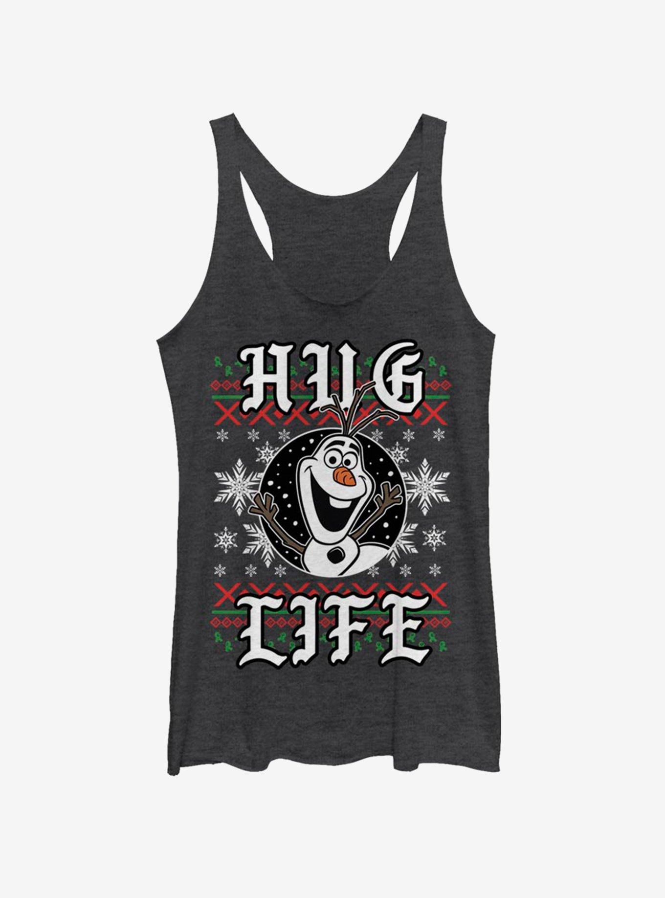 Disney Frozen Olaf Hug Life Christmas Sweater Girls Tank, , hi-res