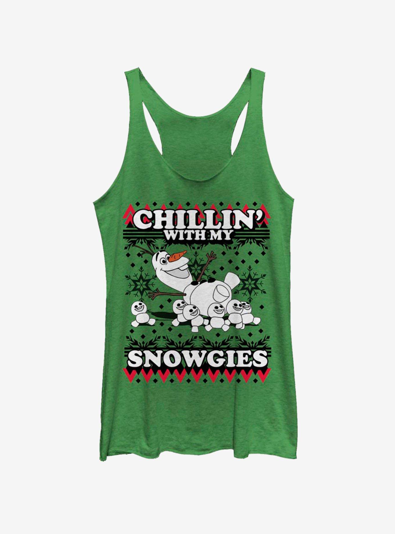 Disney Frozen Olaf Chillin With My Snowgies Girls Tank, , hi-res