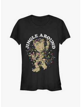 Marvel Guardins Of The Galaxy Jingle Groot Girls T-Shirt, , hi-res