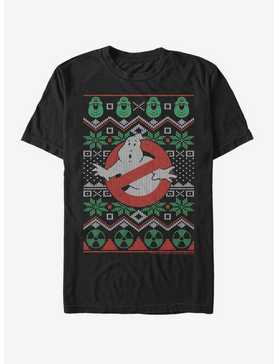 Ghostbusters Logo Ugly Christmas T-Shirt, , hi-res