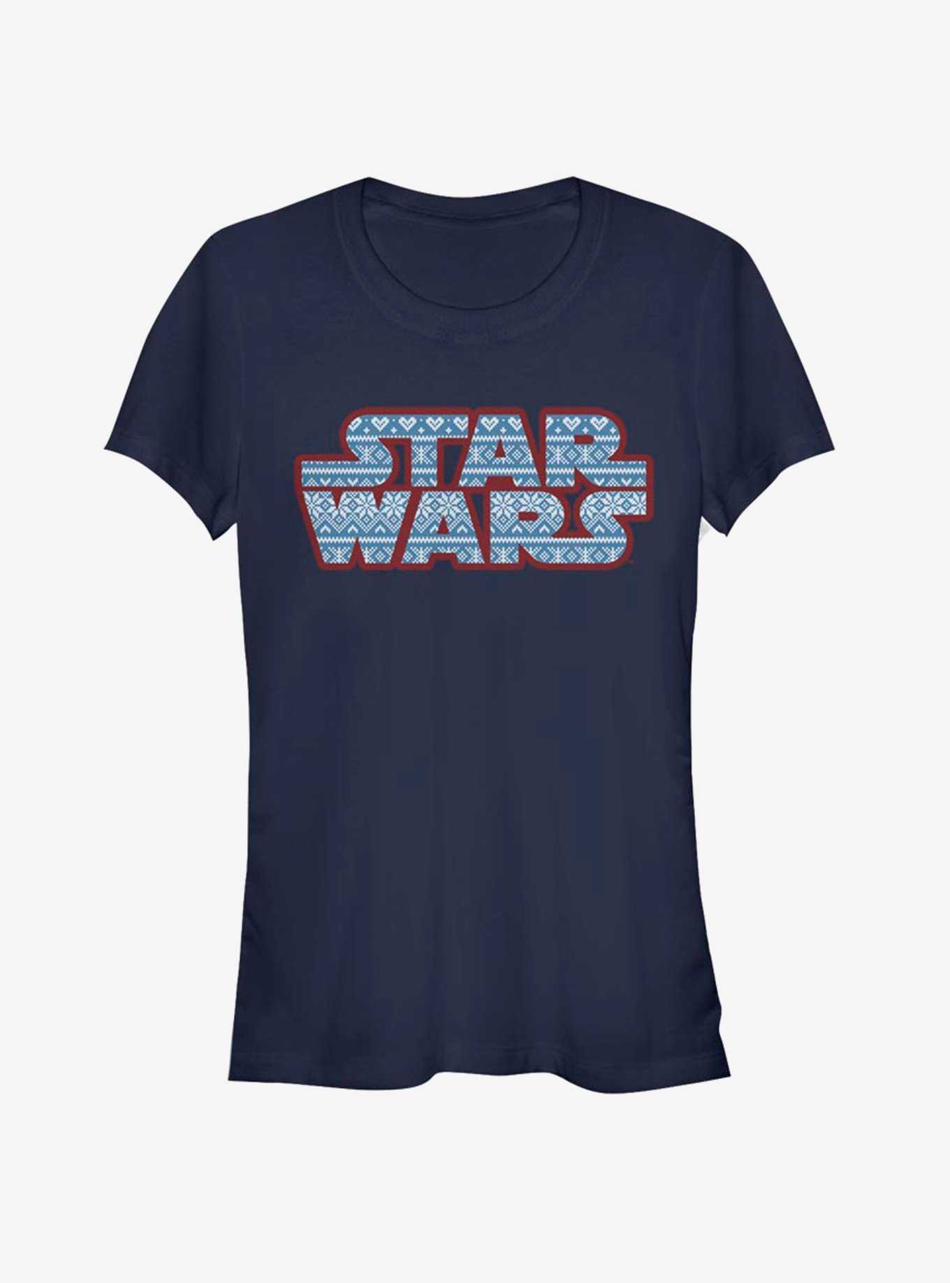 Star Wars Fairisle Logo Girls T-Shirt, , hi-res