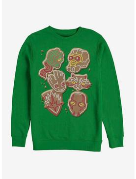 Marvel Guardians Of The Galaxy Christmas Cookies Crew Sweatshirt, , hi-res