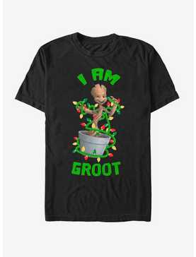 Marvel Guardians Of The Galaxy I Am Groot Christmas Tree T-Shirt, , hi-res