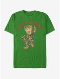 Marvel Guardians of the Galaxy Greetings Baby Groot Holiday T-Shirt, KELLY, hi-res