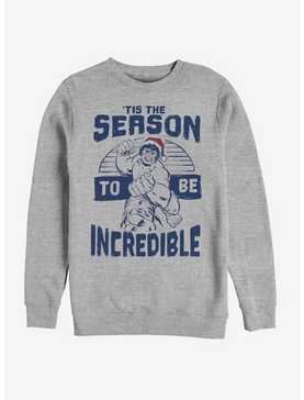 Marvel Hulk Incredible Season Holiday Crew Sweatshirt, , hi-res