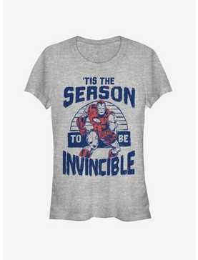 Marvel Iron Man Invincible Season Holiday Girls T-Shirt, , hi-res