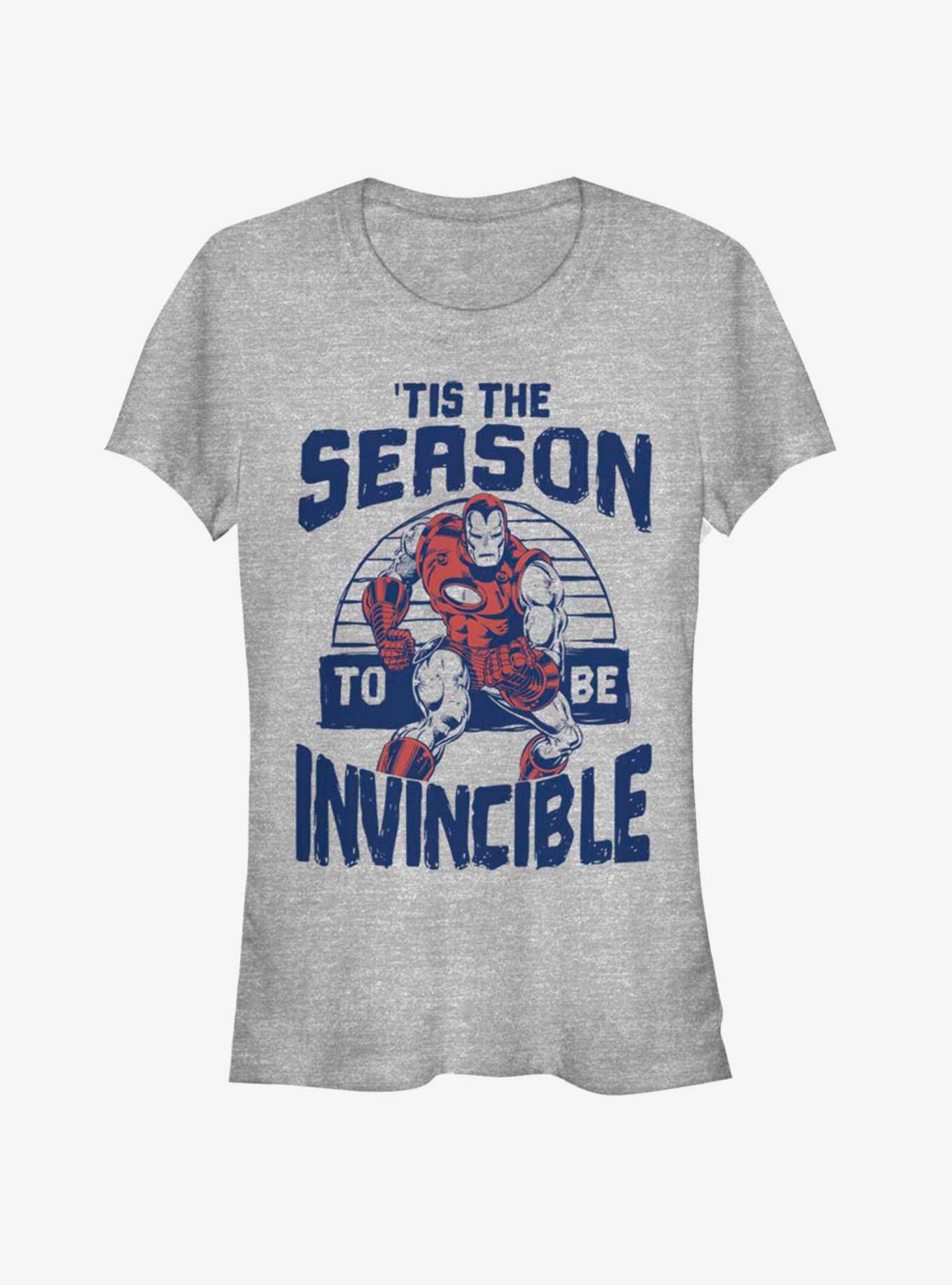 Marvel Iron Man Invincible Season Holiday Girls T-Shirt, , hi-res