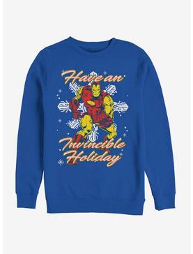 Marvel Silver Age Iron Man Incredible Holiday Crew Sweatshirt, , hi-res