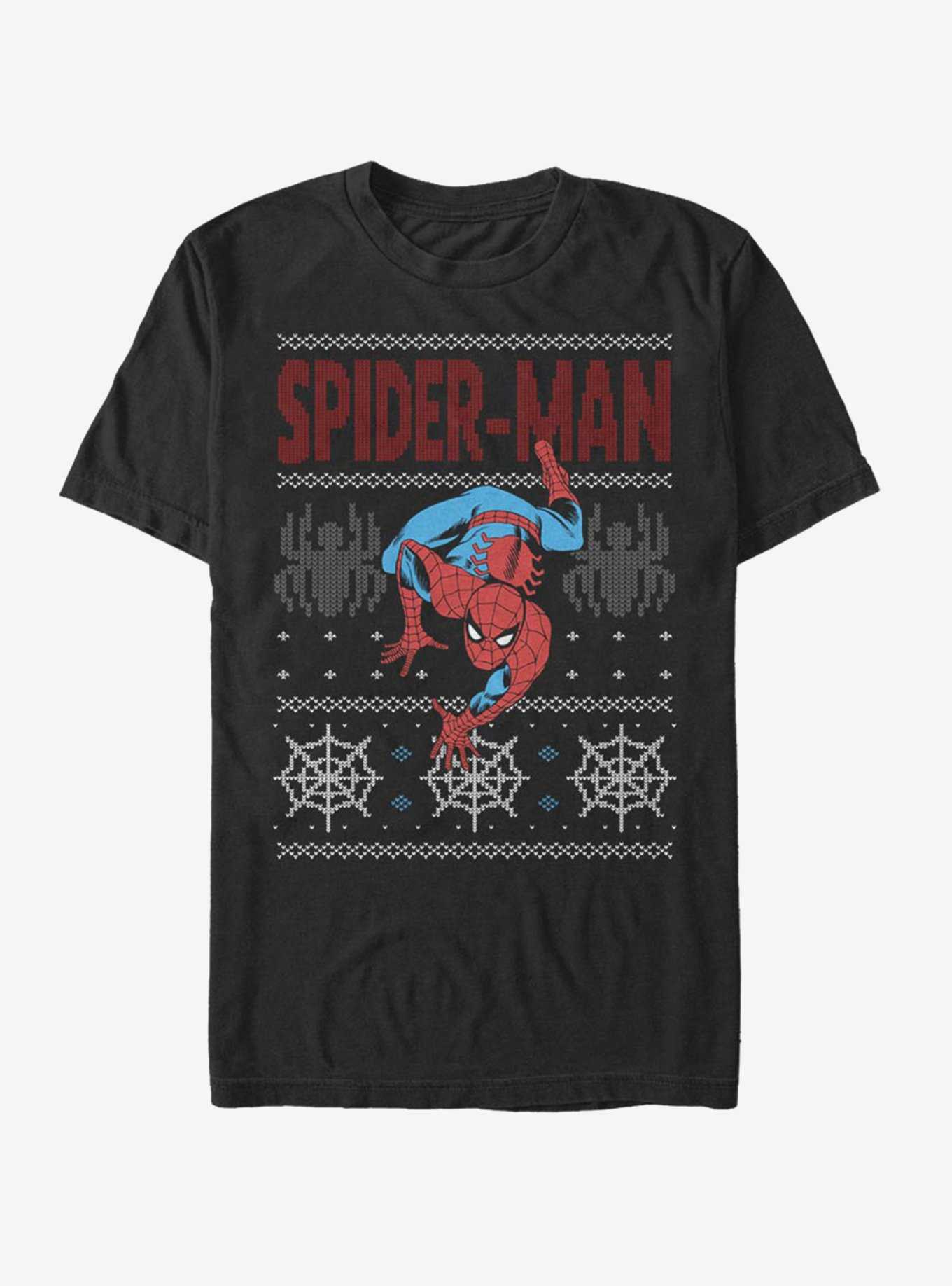 Marvel Spider-Man Ugly Spidey Christmas Sweater T-Shirt, , hi-res