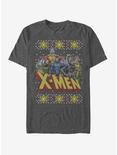 Marvel X-Men Ugly Christmas Sweater Group T-Shirt, CHAR HTR, hi-res