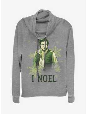 Star Wars Han Solo I Noel Cowl Neck Long-Sleeve Girls Top, , hi-res