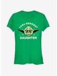 Star Wars Yoda Merriest Daughter Girls T-Shirt, KELLY, hi-res