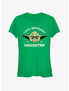 Star Wars Yoda Merriest Daughter Girls T-Shirt, , hi-res