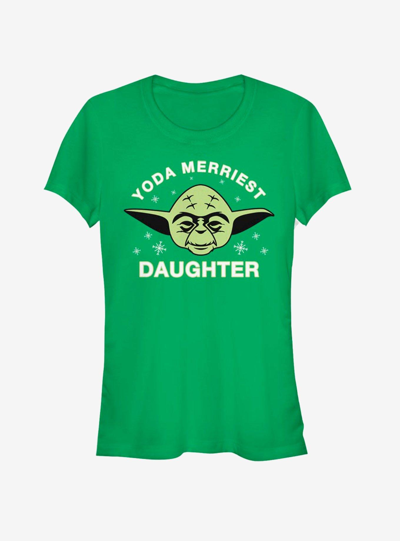 Star Wars Yoda Merriest Daughter Girls T-Shirt, , hi-res