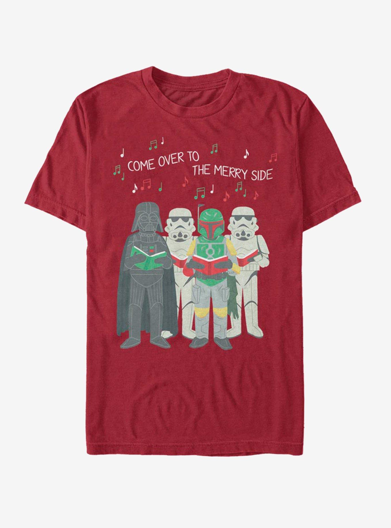 Star Wars Vader Boba Storm Troopers Carolers T-Shirt, , hi-res