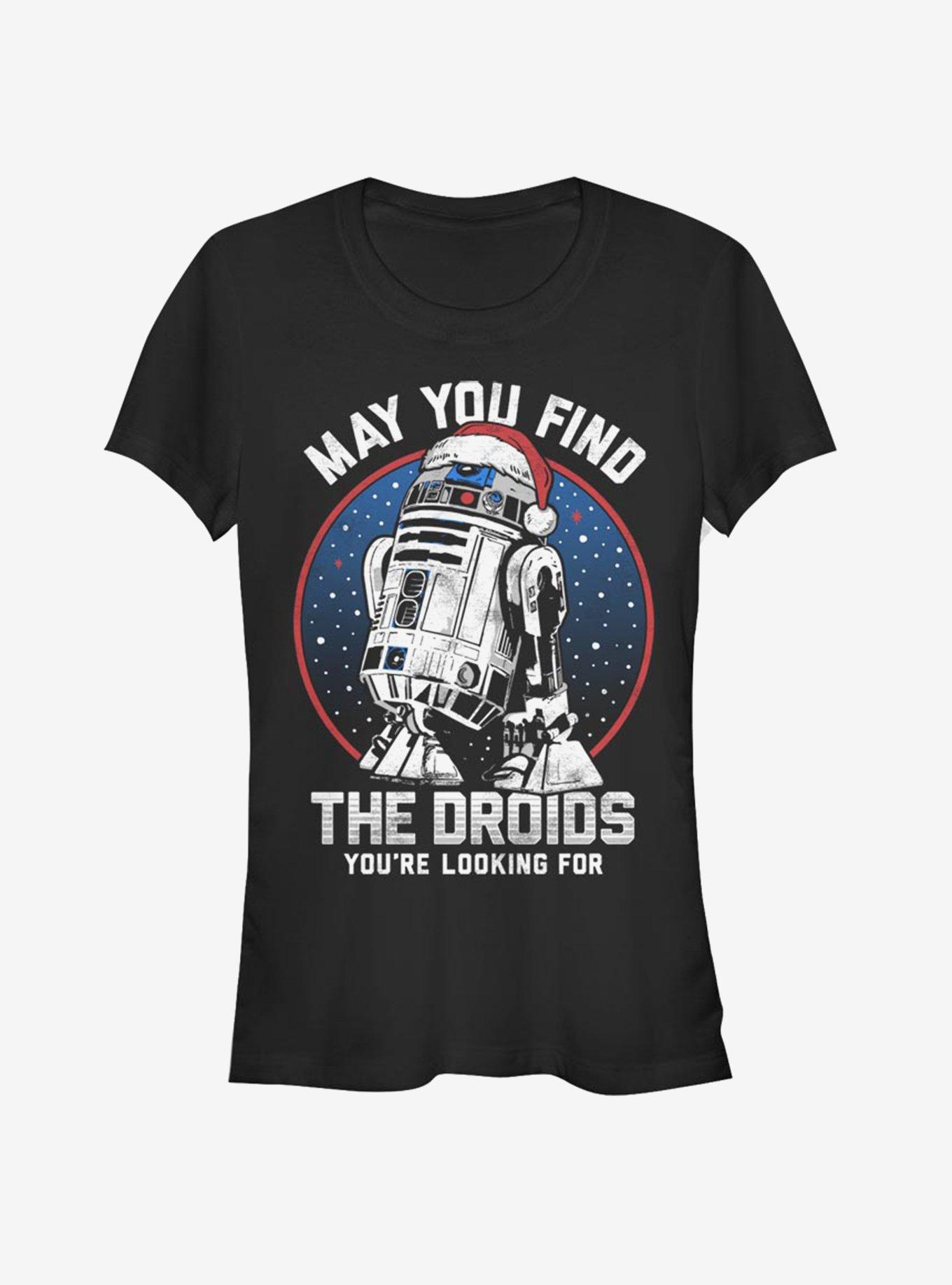 Star Wars R2-D2 Droid Wishes Girls T-Shirt, BLACK, hi-res