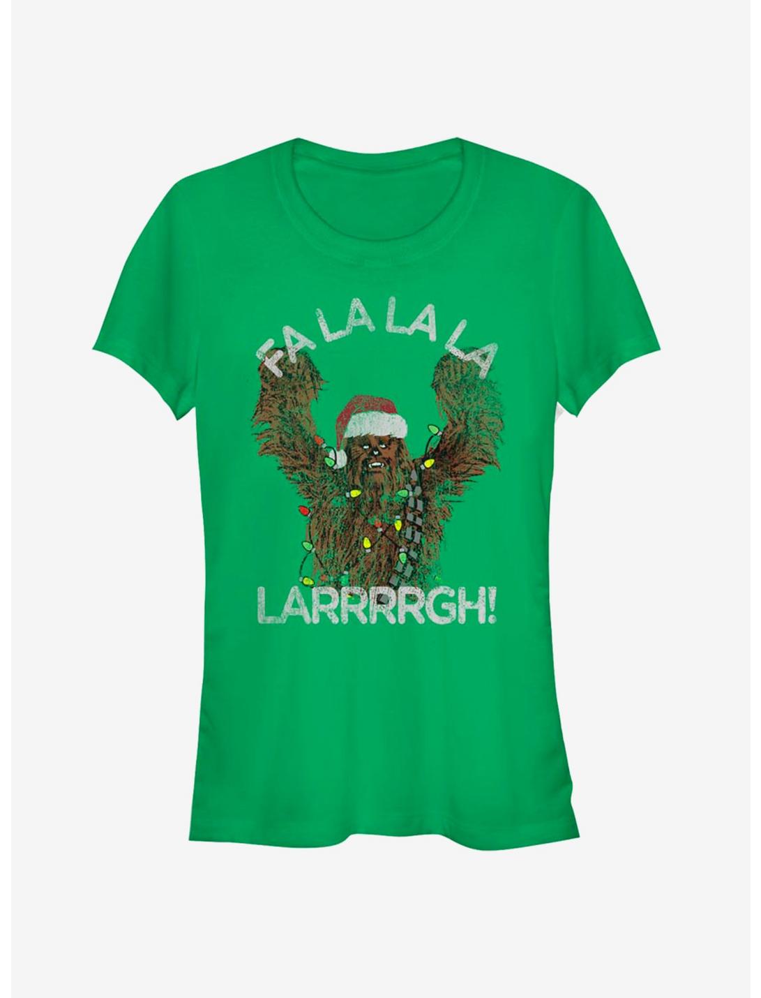 Star Wars Santa Chewie Chewbacca Fa La Larrrrgh Girls T-Shirt, , hi-res