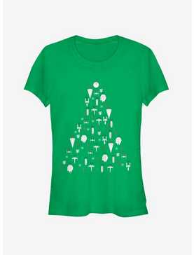 Star Wars Ornament Christmas Tree Girls T-Shirt, , hi-res
